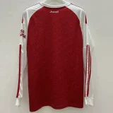 2025-26  Mens Arsenal home red  Long sleeve soccer Jersey