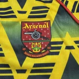 1991-93 KIDS Arsenal away soccer jersey