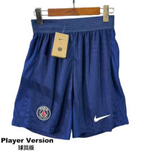 2025-26  Mens PSG home Player version Shorts Pants