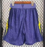 2025-26 Mens Atletico Madrid  away player version  Purple Shorts Pants