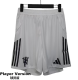 2025-26  Mens Manchester United white Player version  Shorts  Pants
