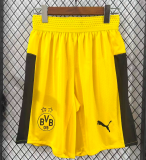 2025-26 Borussia Dortmund home player version Shorts Pants
