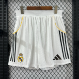 2025-26 Real Madrid  Player home  Shorts Pants