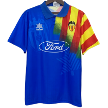 1995-96  Mens Valencia retro away soccer Jersey