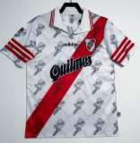 Mens Jersey River Plate home Retro Soccer Jersey 1996