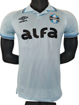 2025-26 Mens Gremio white away  Player version Soccer Jersey