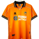 1999-00 Mens  RETRO Valencia  away  orange soccer  Jersey