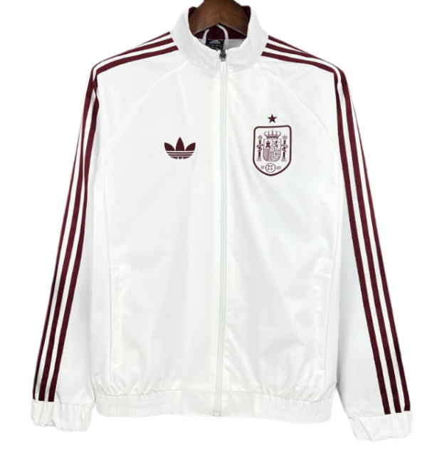 2026-27 Spain White Windbreaker
