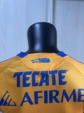Player version Mens Tigres UANL   Home yellow soccer jersey 2025-26