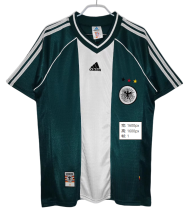 1998 Men‘s  Germany Home Retro soccer jersey
