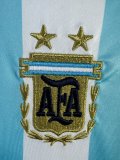 2006-07 Retro  Argentina home long sleeve  soccer Jersey