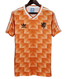 1988 Netherlands Home Retro Soccer Jersey
