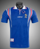 1996 Retro France Home soccer Jersey