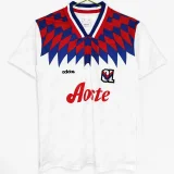 1995-96 Lyon Home Retro Soccer Jersey