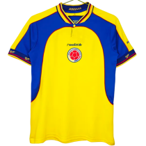 2001-2002 Colombia Home Retro Soccer Jersey