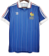 1982 France Home Retro Soccer Jersey