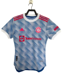 2021-22  Mens Manchester United  away Retro  soccer Jersey