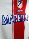 1999-00  Mens Atletico Madrid  home Retro  soccer jersey