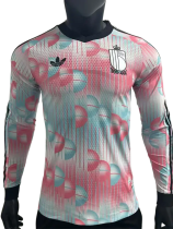 2026-27 Belgium Away Long Sleeve Player Version Soccer Jersey