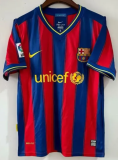 2009 Mens  Barcelona Retro  home  Jersey