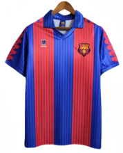 1991-92 Mens Barcelona home Retro Jersey