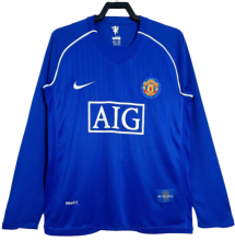 2007-08  Manchester United goalkeeper  Retro  Long sleeve Jersey
