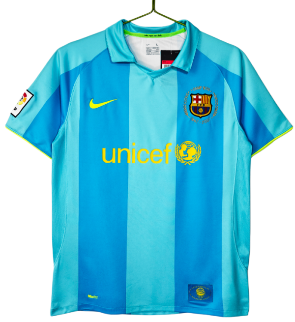 2007-08 Mens Barcelona away Retro Jersey