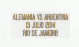 2014 Mens Argentina Away Retro Soccer Jersey