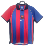 2001-02 Mens Barcelona Retro Home soccer Jersey
