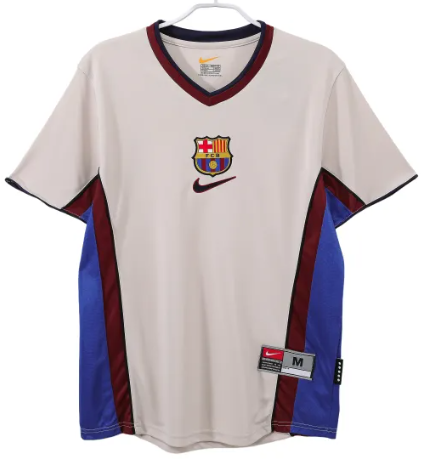 1998-99 Mens  Barcelona  Retro  away soccer jersey