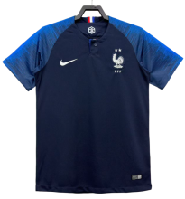 2018 Mens France Home  Retro Jersey