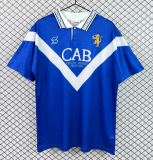 1992-1993 Brescia Home Retro blue Soccer Jersey