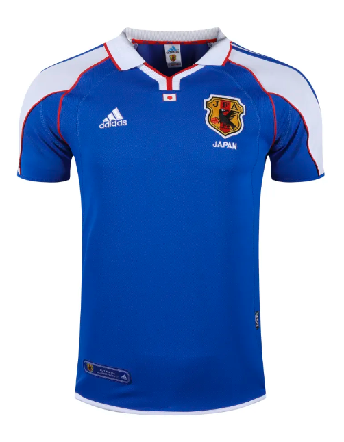 2000 Mens Japan Retro  home soccer Jersey