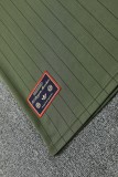 2025-26 Mens Bayern Munich Dark green vest Training Short Suit