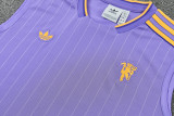 2025-26 Manchester United Purple vest Training Short Suit