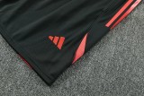 2025-26 Mens Bayern Munich orange vest Training Short Suit