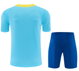 2025-26 Mens Barcelona  blue Training Short Suit