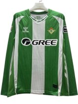 2025-26  Mens  Real Betis Home Long Sleeve Soccer Jersey