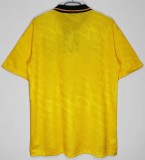 1991-1993 Brazil Retro Home soccer Jersey