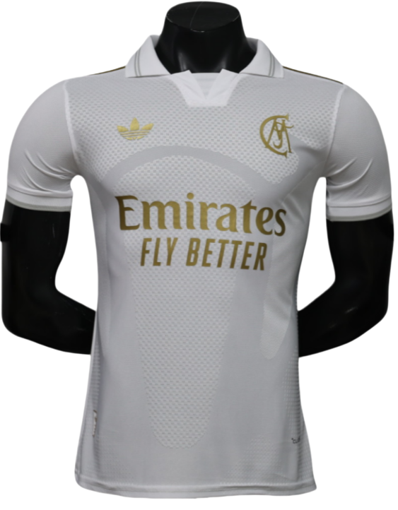 2026-27 Mens Real Madrid white Player special edition soccer jersey