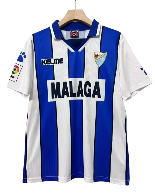 Rotro Mens Malaga  home  soccer jersey 1998