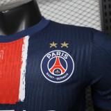 2024-25 Mens PSG  Home Player  version Soccer Jersey （Have two Stars⭐⭐)