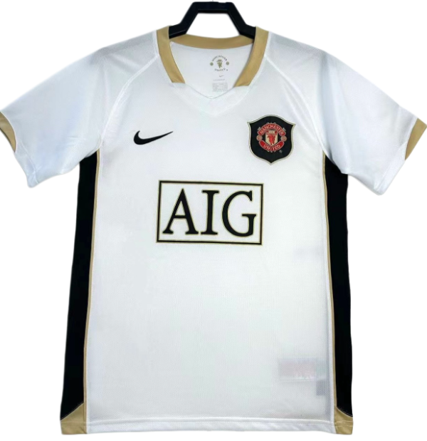 2006-07 Mens Manchester United  Away Retro soccer Jersey