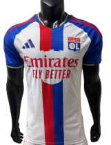 2026-27 Lyon Home Player Version Soccer Jersey