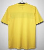 2002 Mens Scotland Retro  Away  yellow soccer Jersey
