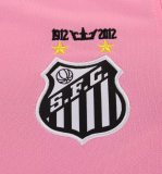 2013 KIDS Santos Retro pink soccer jersey