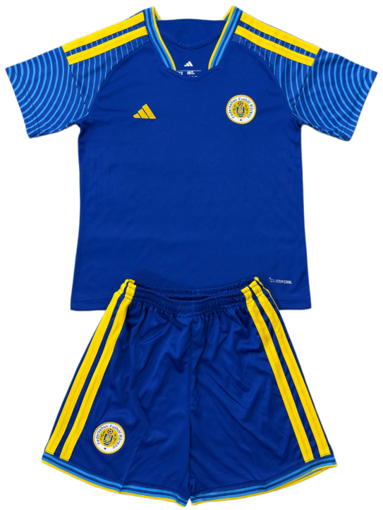 2026-27 Kids  Curacao（curaçao） home blue Soccer Jersey