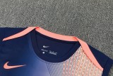 2026-27 Mens Barcelona royal blue vest Training Short Suit