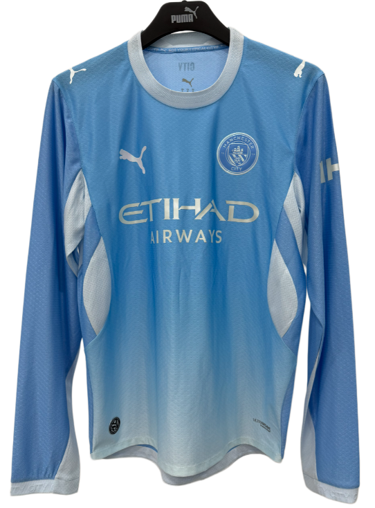 2026-27 Manchester City Home Long Sleeve  Version Soccer Jersey