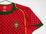 Retro Mens Portugal  home Soccer Jersey 2004